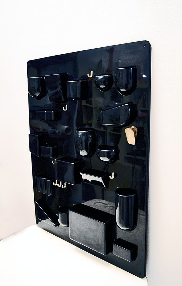 Uten-Silo portaoggetti da parete Dorothee Maurer-Becker per Ingo Maurer,  Design M anni '70 • Vendita Online Antiquariato, Modernariato e Design •  NowArc