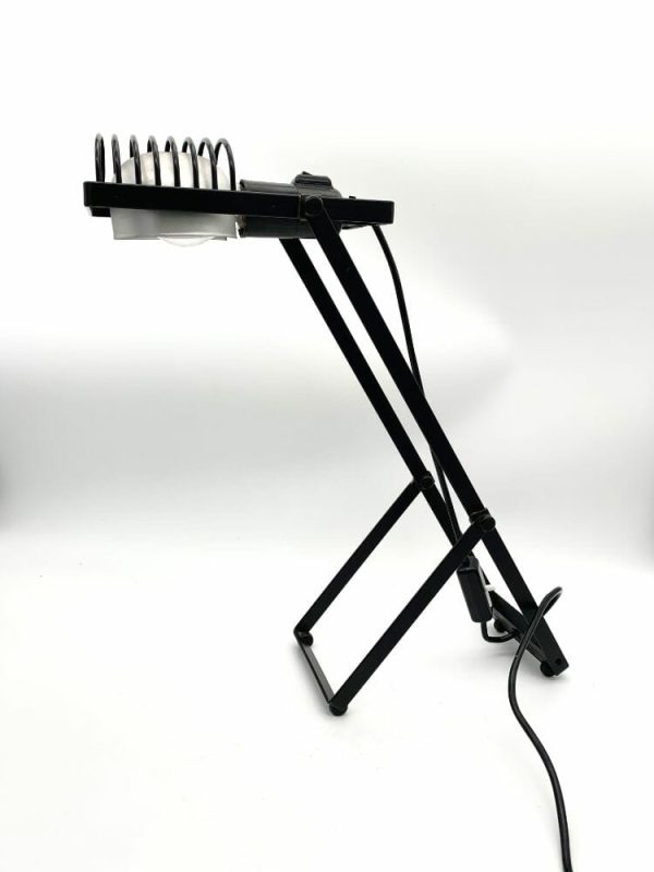 LAMPADA ARTEMIDE SINTESI TREPPIEDE NERA di ERNESTO GISMONDI 1975 RARISSIMA 