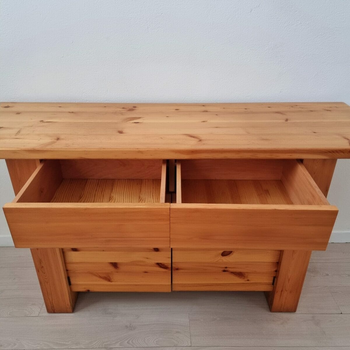 Credenza Moderna,Madia da cucina,Mobile Buffet,Armadio da Cucina 70x35x80 cm in Legno Massello di Pino CFW15737 | Leroy Merlin