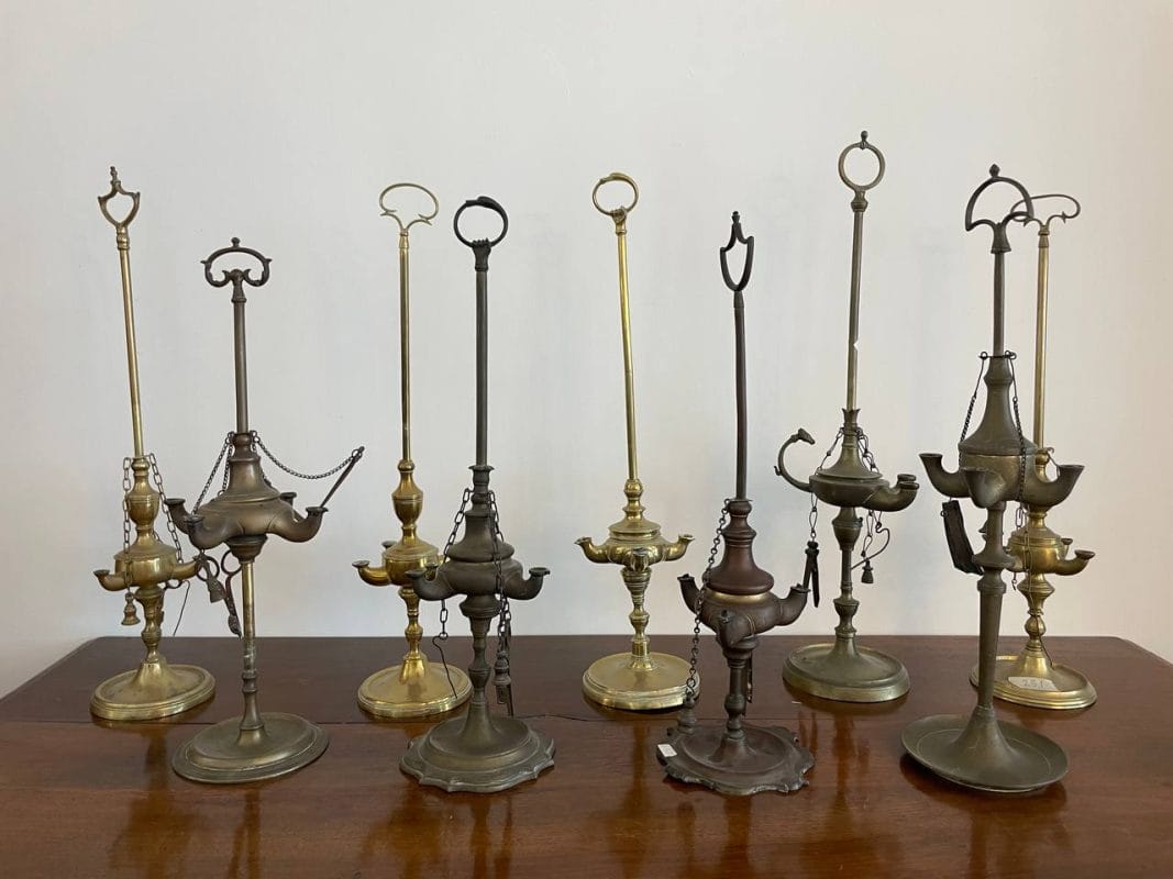Lampada Ad Olio Antica Valore