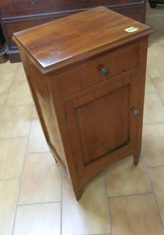 Armadio Angolare 80x185 H Cm In Legno Bianco Con Vani A Giorno - Bernac - 6