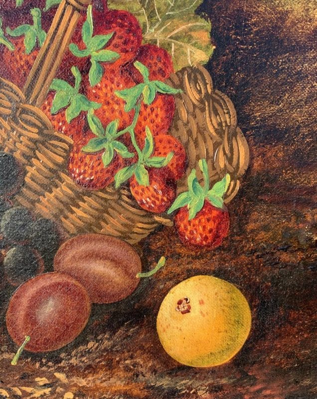 Cesta frutta in resina colorata cm 3 5 Accessori per Presepe